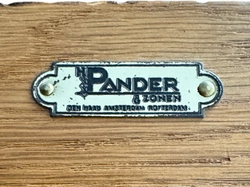 Art Deco Modernist Armoire or Wardrobe by Hendrik Wouda for Pander, 1924